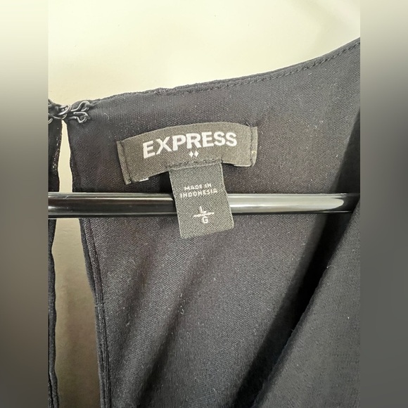 Express Women’s Dress Size Large Black - Picture 2 of 6